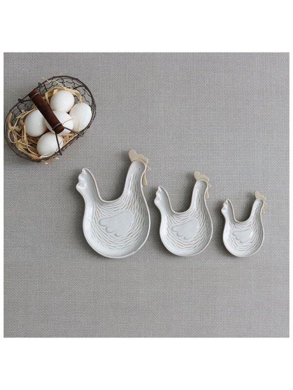 Harman Rooster Plates Set of 3