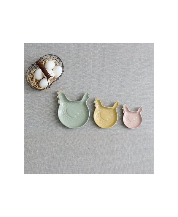 Harman Hen Plates Set of 3