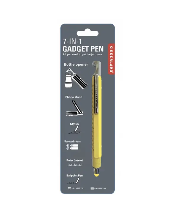 KIKKERLAND 7-in-1 Gadget Pen