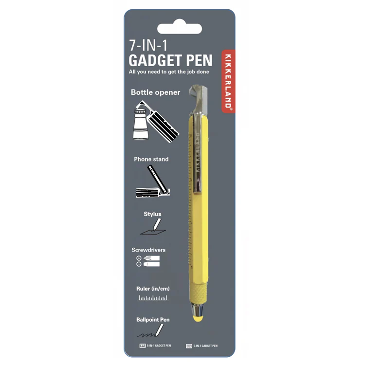 KIKKERLAND 7-in-1 Gadget Pen