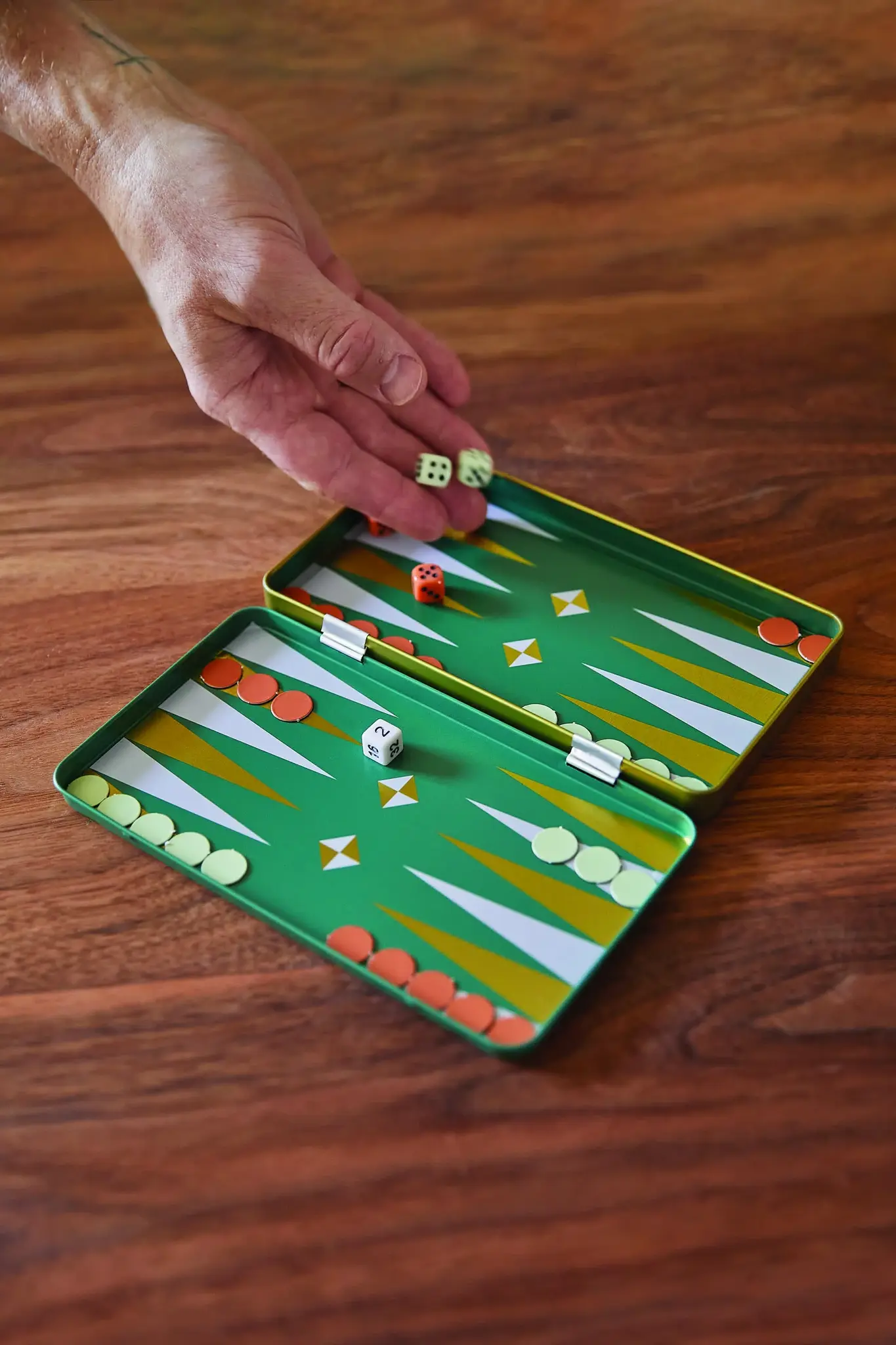 Gentleman's Hardware Travel Backgammon