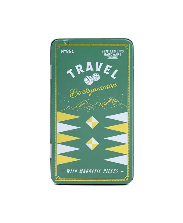 Gentleman's Hardware Travel Backgammon