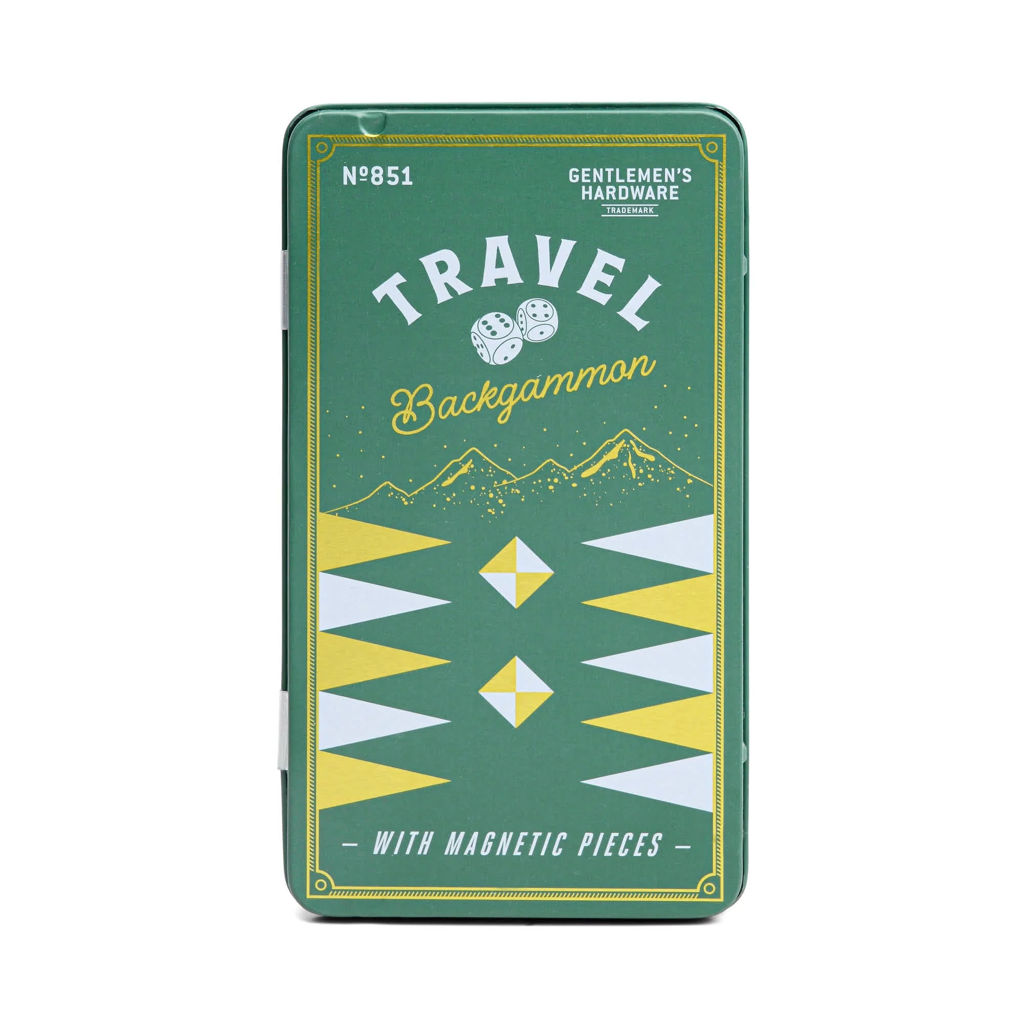 Gentleman's Hardware Travel Backgammon