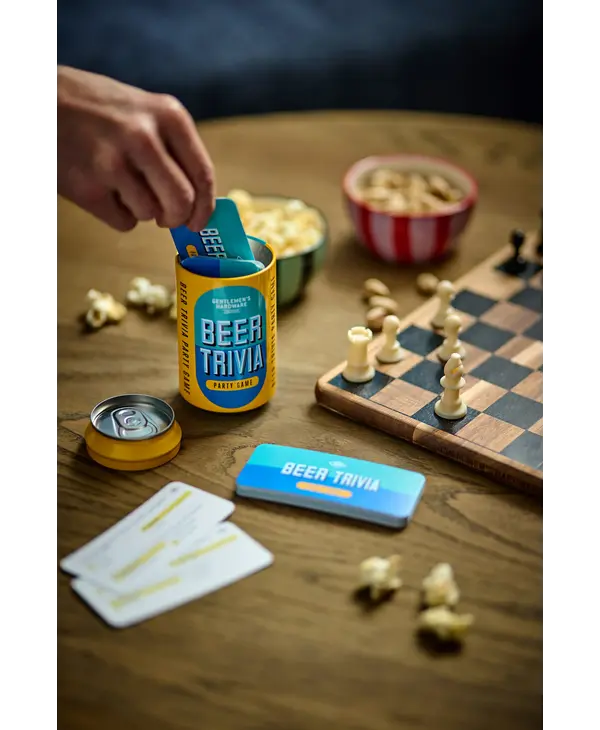 Gentleman's Hardware Beer Trivia in a Can