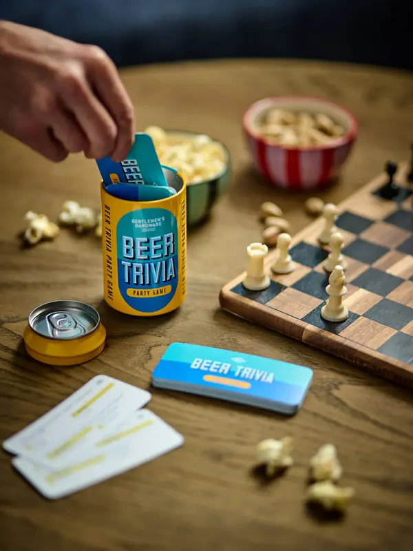 Gentleman's Hardware Beer Trivia in a Can