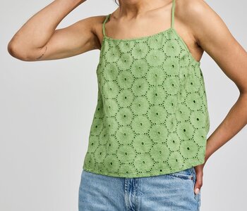 Elsie Eyelet Tank