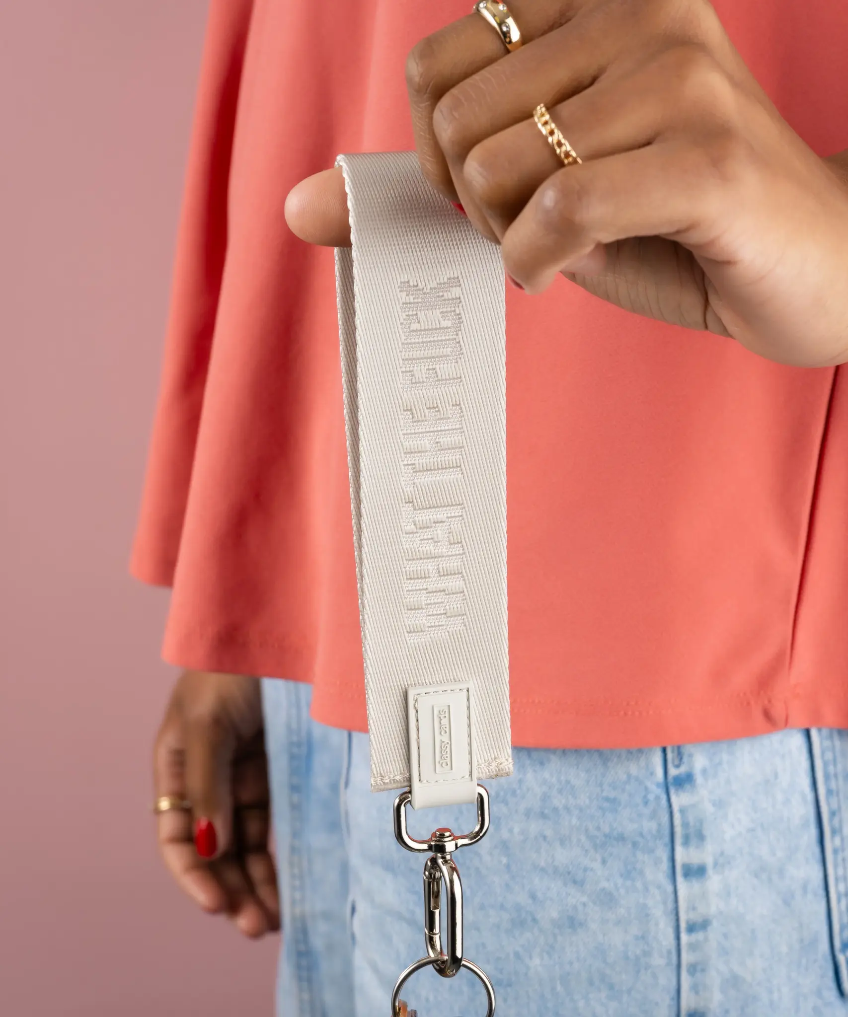 Classy Cards Sarcastic Wristlet Keychain