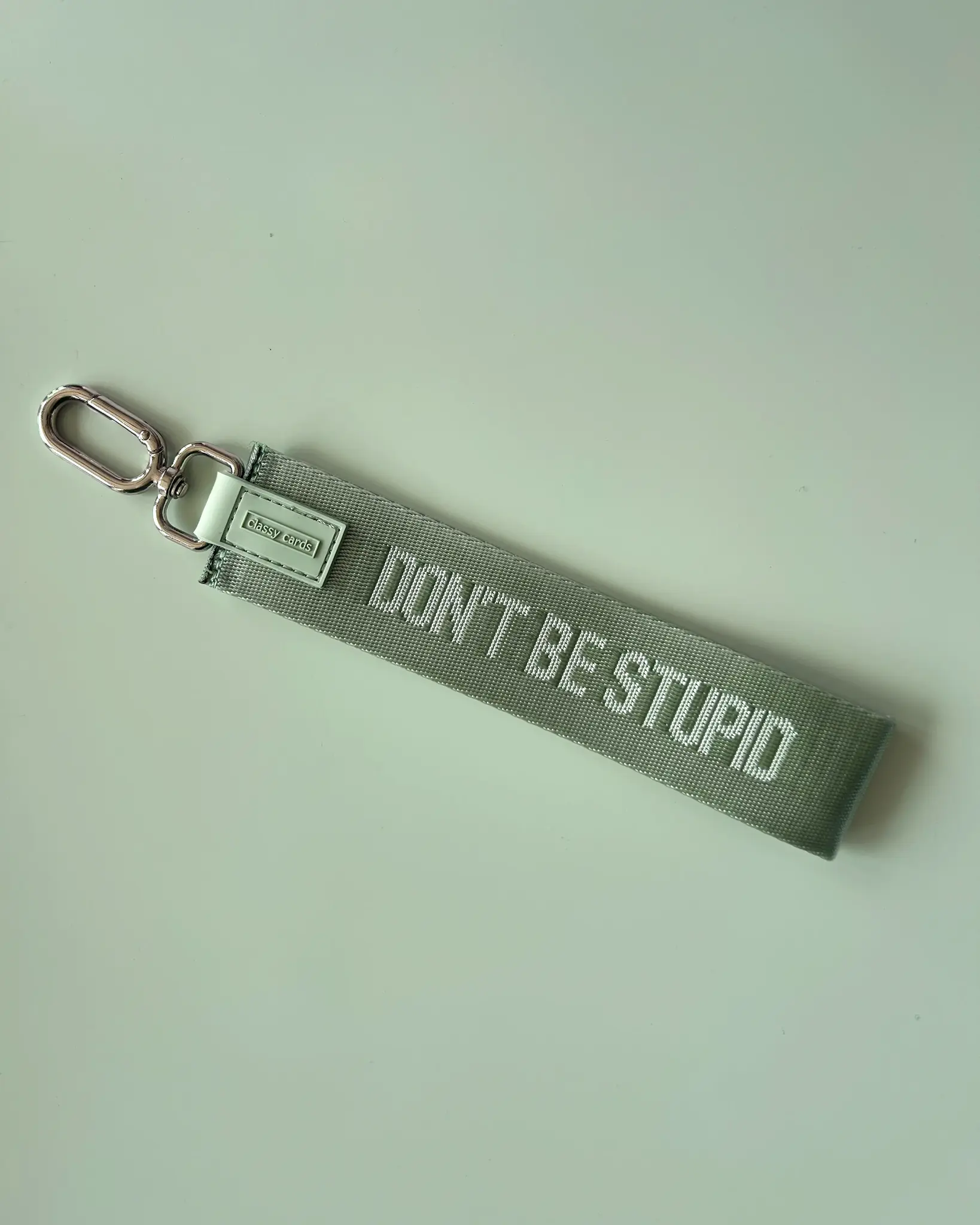 Classy Cards Sarcastic Wristlet Keychain