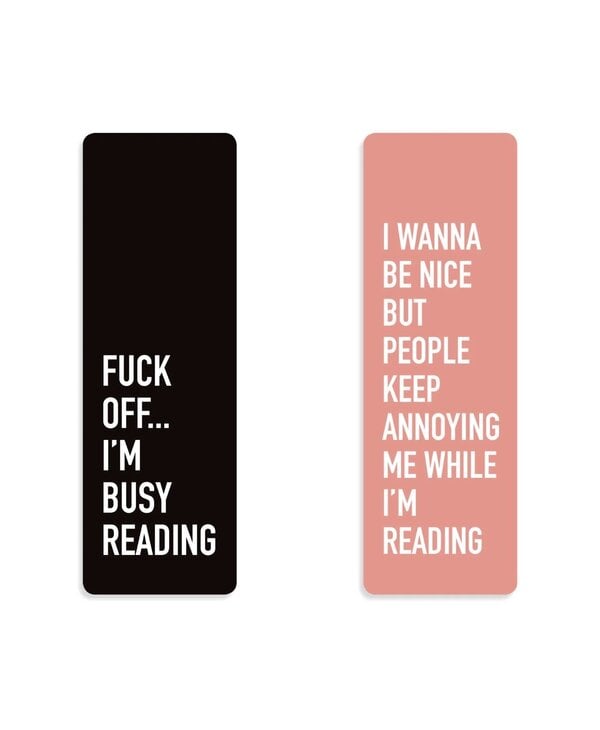 Classy Cards Sarcastic Bookmarks