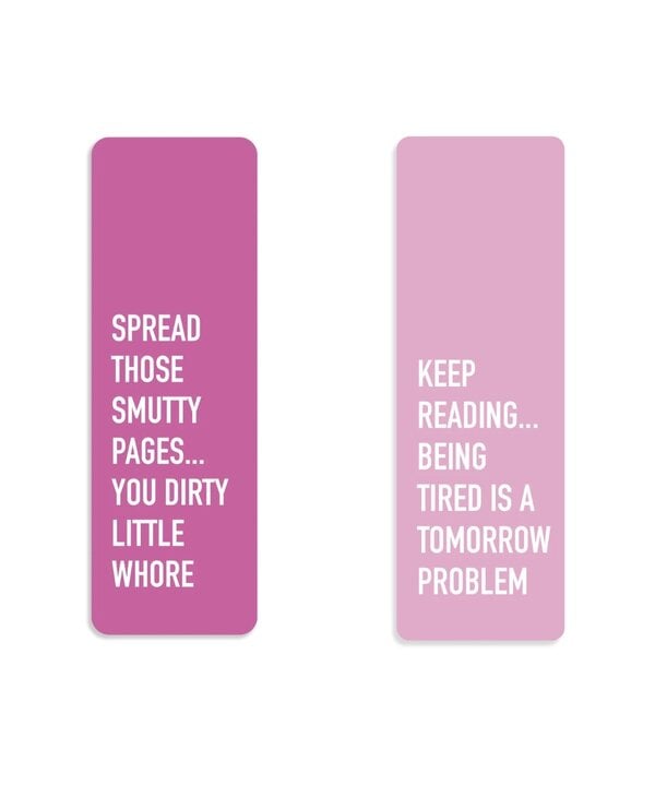 Classy Cards Sarcastic Bookmarks