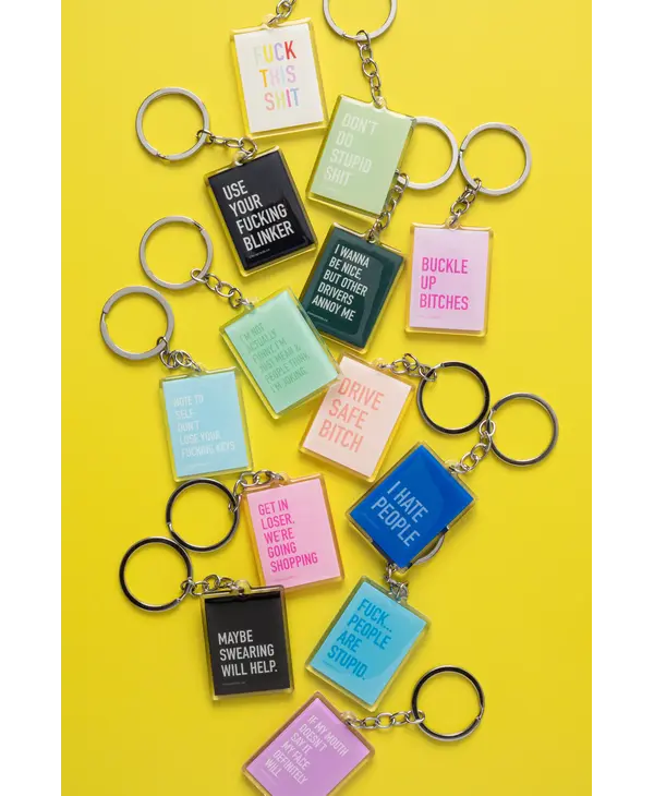 Classy Cards Sarcastic Keychains