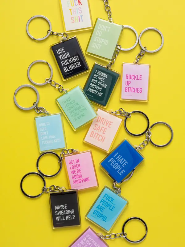 Classy Cards Sarcastic Keychains