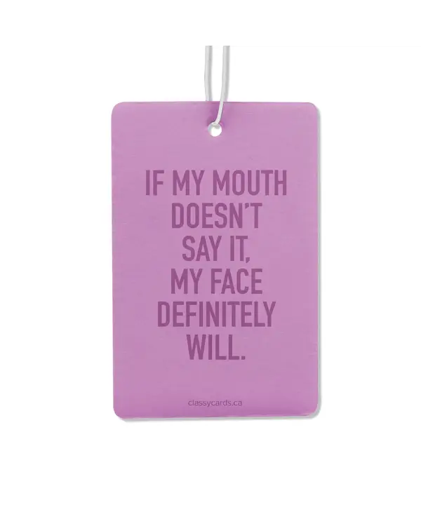 Classy Cards Sarcastic Air Fresheners