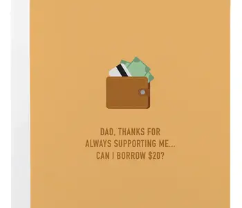 Supportive Dad Card