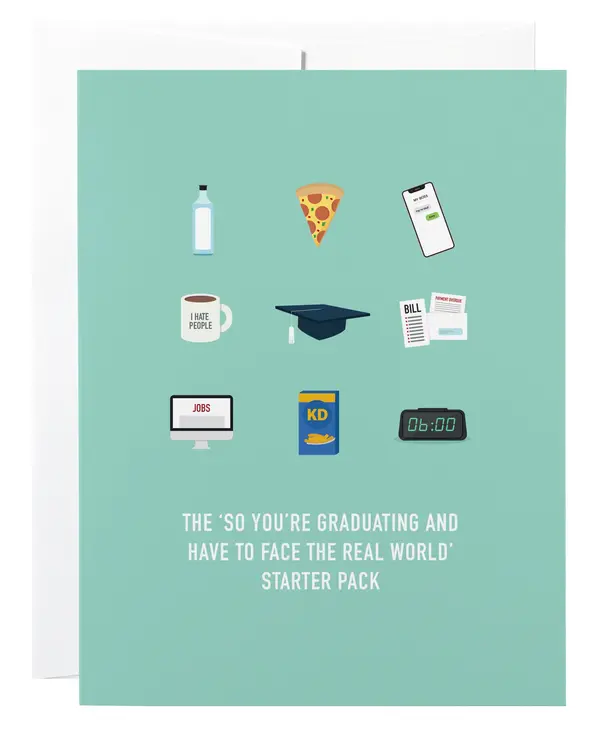 Classy Cards Graduation Starter Pack Card