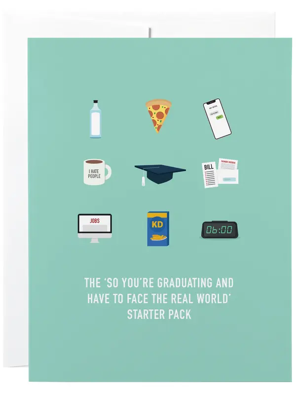 Classy Cards Graduation Starter Pack Card