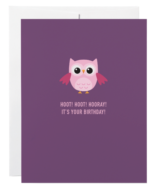 Classy Cards Owl Card