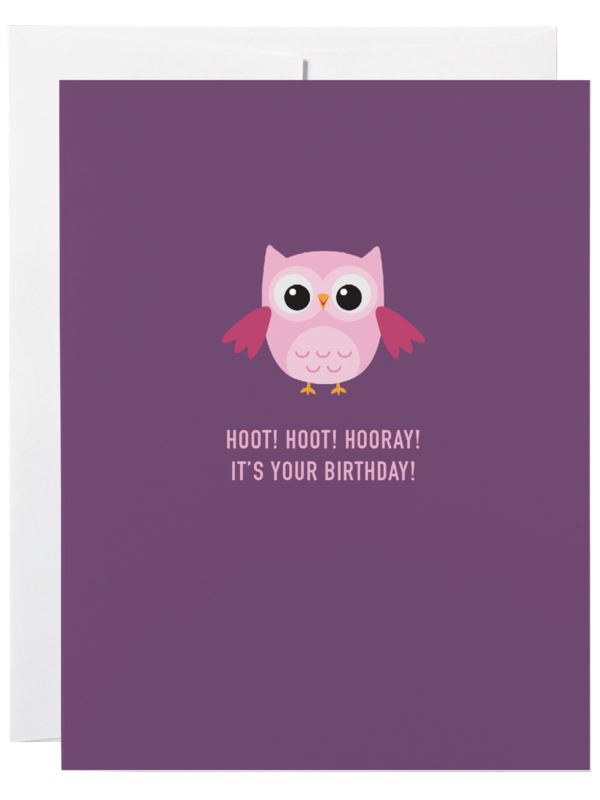 Classy Cards Owl Card
