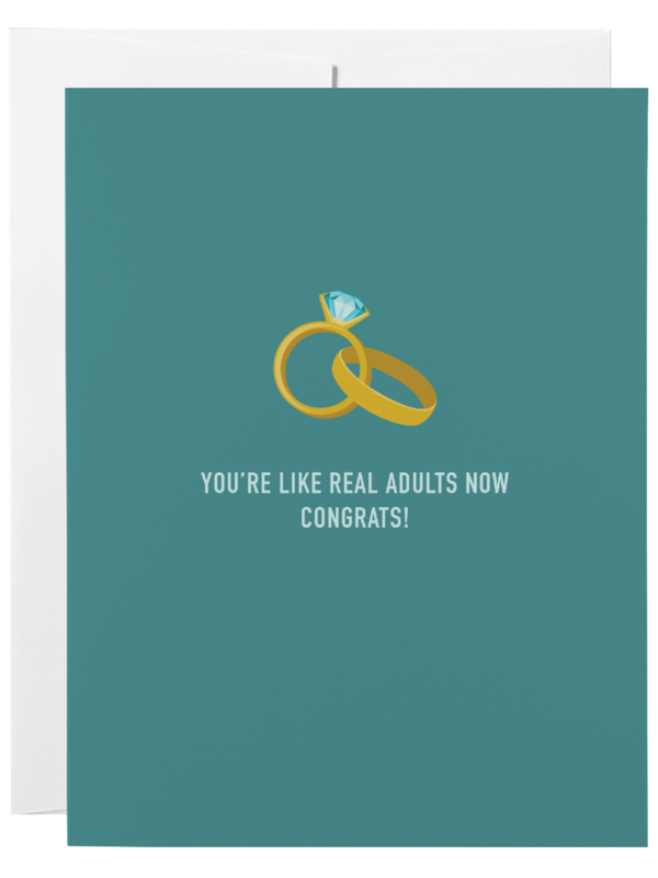 Classy Cards Real Adults Card