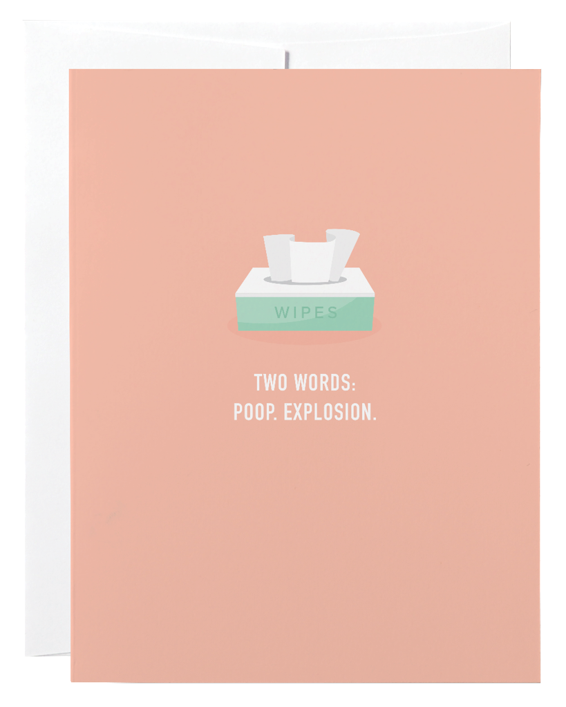 Classy Cards Poop Explosion Card