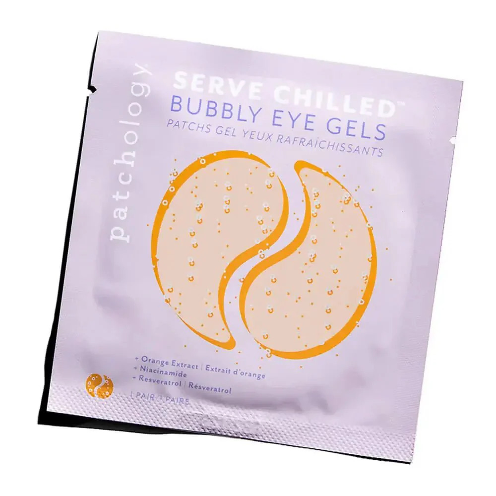 Patchology Served Chilled  Bubbly Brightening  Eye Patches, 5pk