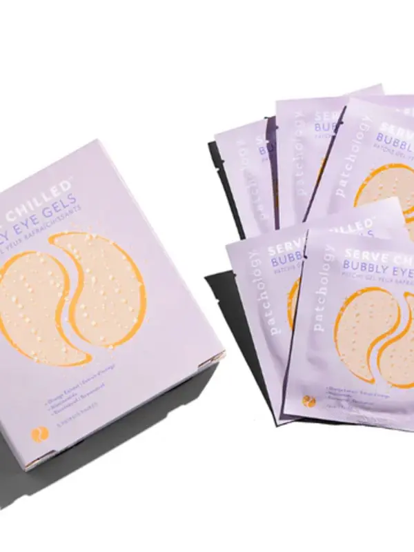 Patchology Served Chilled  Bubbly Brightening  Eye Patches, 5pk