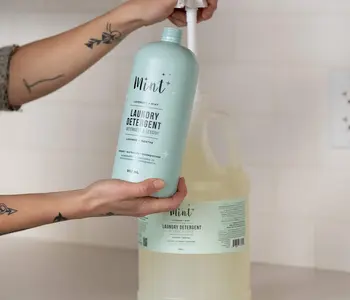 Mint Laundry Detergent Refill Jug
