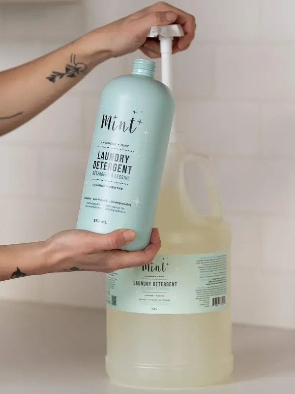 Mint Mint Laundry Detergent Refill Jug