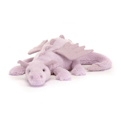 Jellycat Inc. Lavender Dragon Little