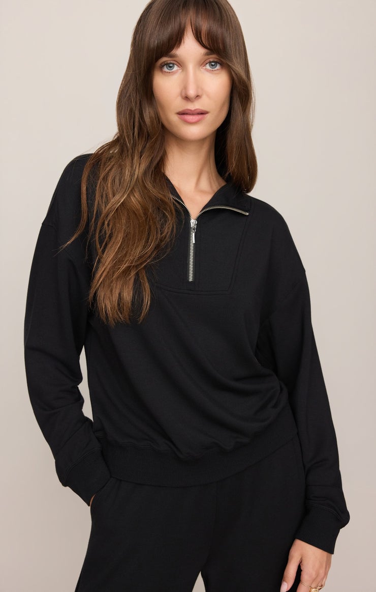 Z Supply Gate Check Modal Sweatshirt