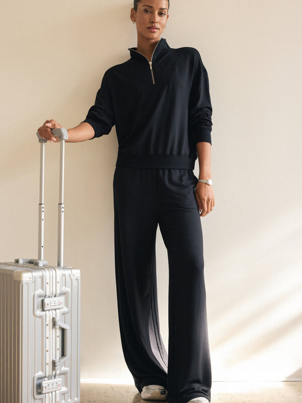 Z Supply Gate Check Modal Sweatshirt