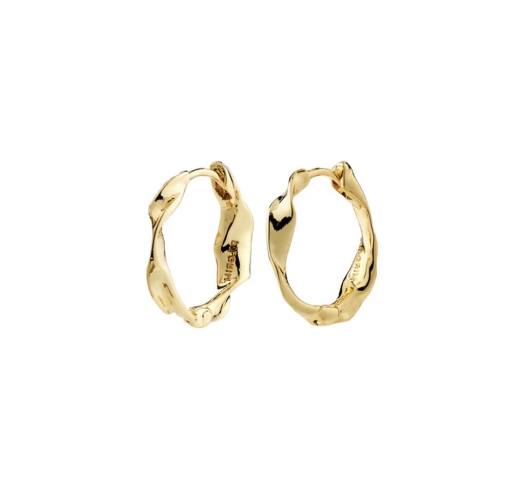 Pilgrim HERE Hoop Earrings