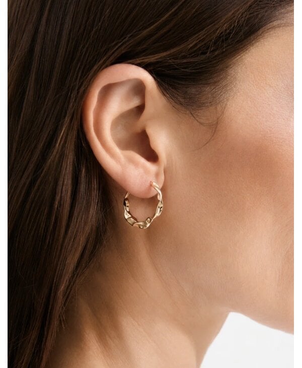 Pilgrim HERE Hoop Earrings