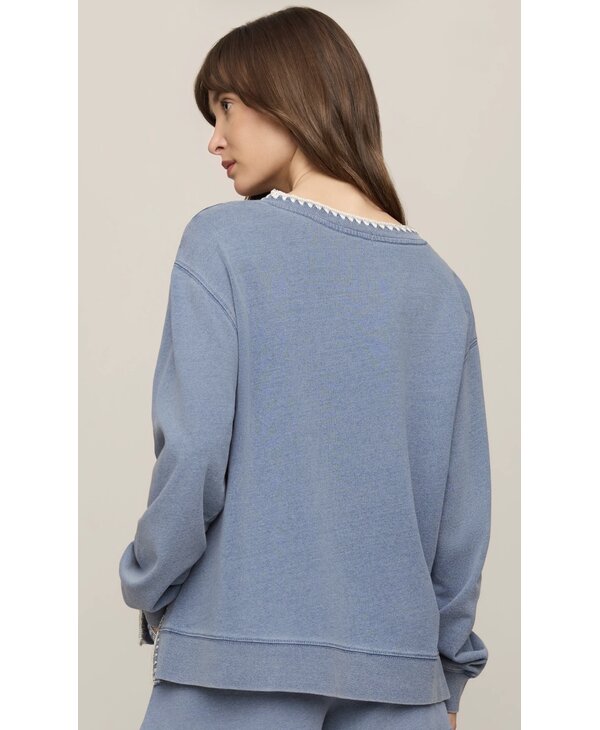 Z Supply Cam Knit Whipstitch Top