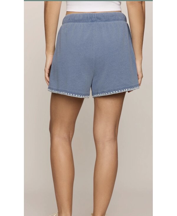 Z Supply Hunter Whipstitch Denim Short