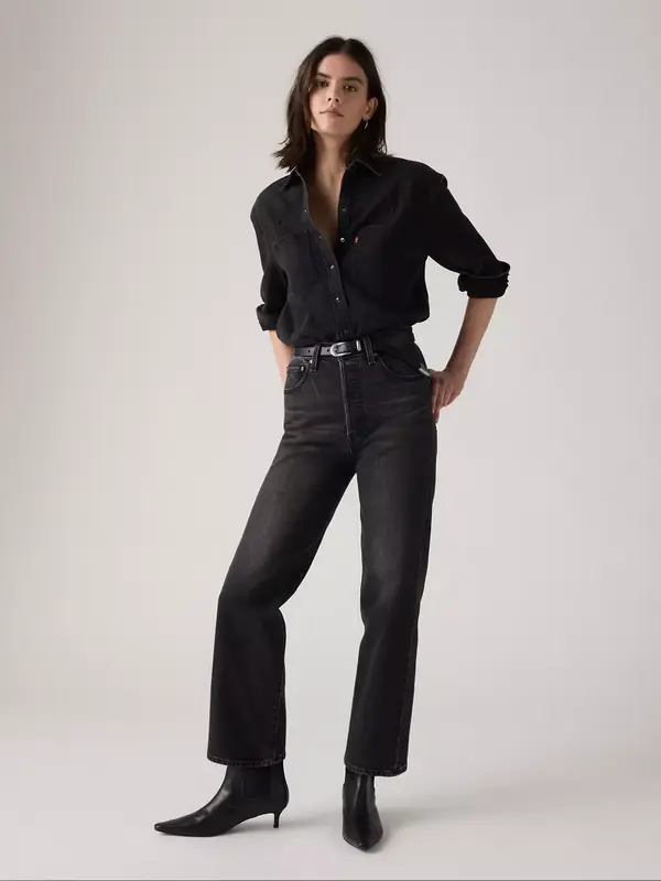 Levi Strauss & Co. Ribcage Straight Ankle, Loom About