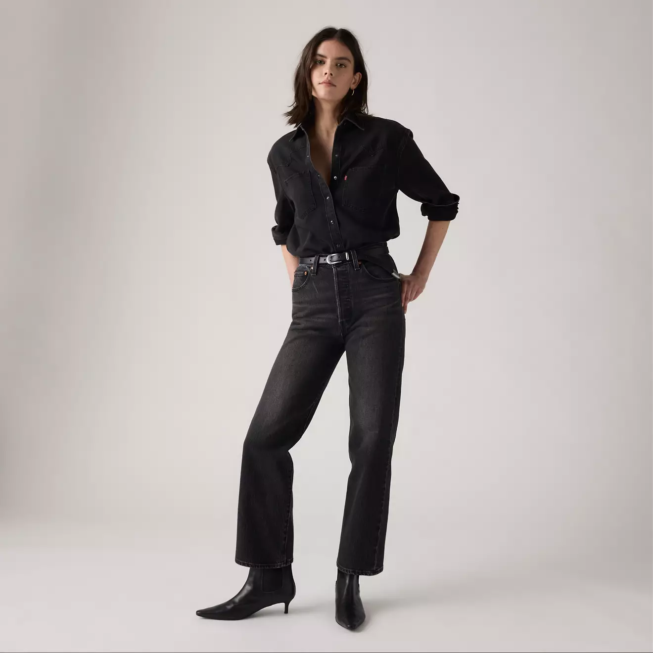 Levi Strauss & Co. Ribcage Straight Ankle, Loom About