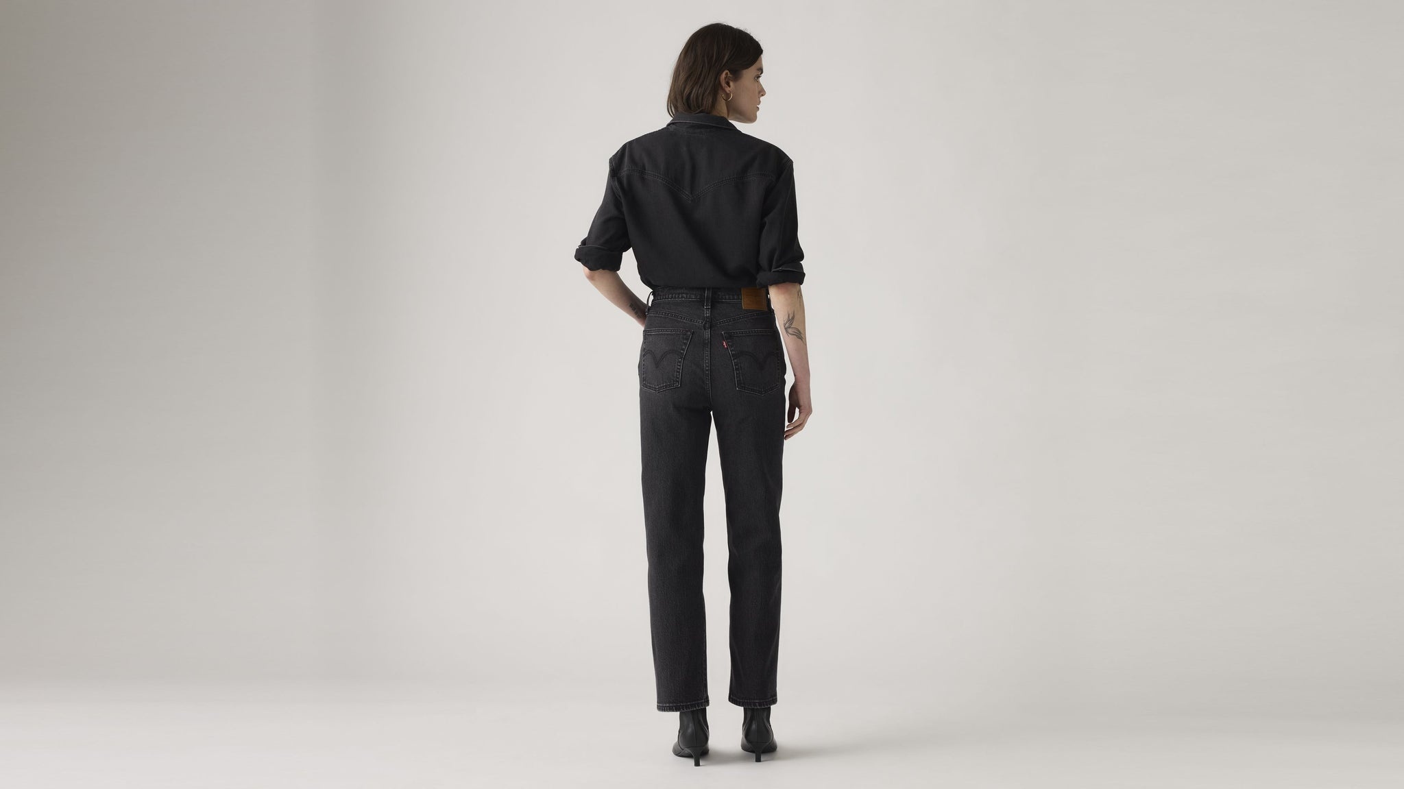 Levi Strauss & Co. Ribcage Straight Ankle, Loom About