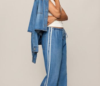 The Sidelines Denim Track Pant
