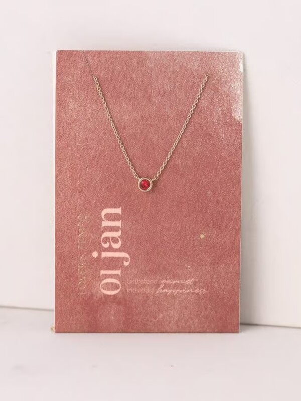 Lovers Tempo Kaleidoscope Birthday Necklace