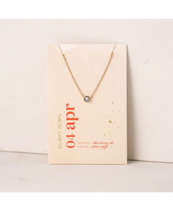Lovers Tempo Kaleidoscope Birthday Necklace