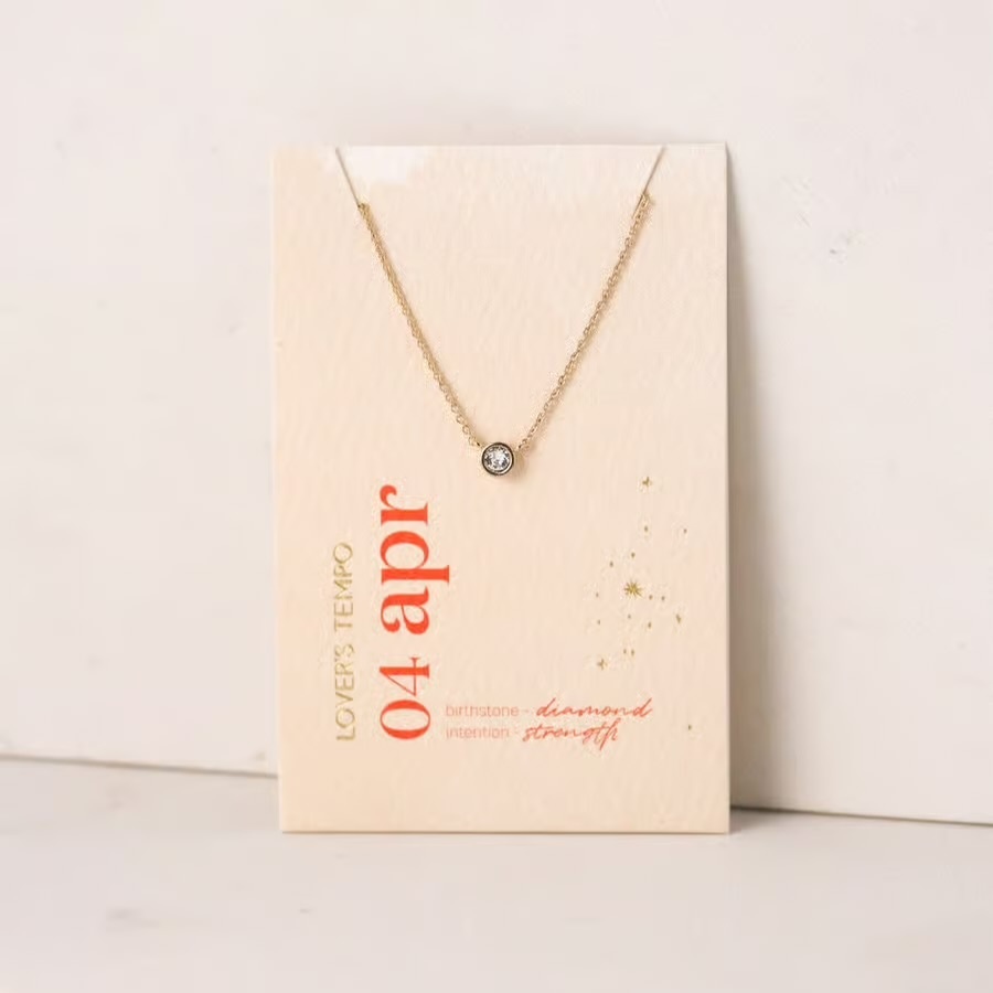 Lovers Tempo Kaleidoscope Birthday Necklace