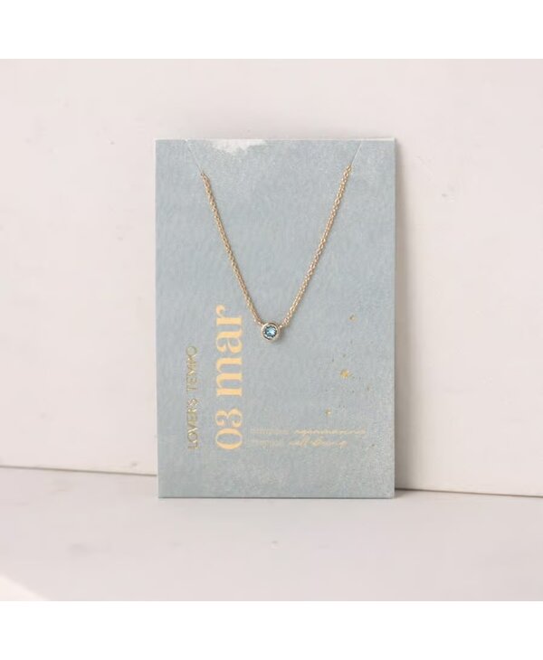 Lovers Tempo Kaleidoscope Birthday Necklace