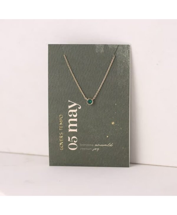 Lovers Tempo Kaleidoscope Birthday Necklace