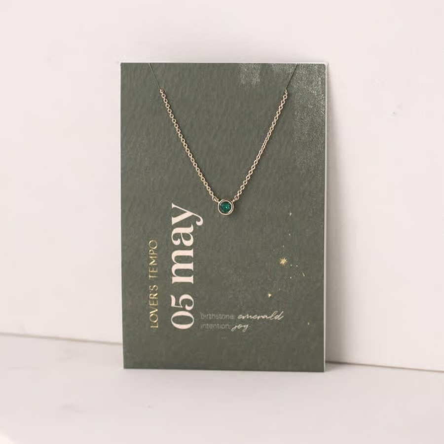 Lovers Tempo Kaleidoscope Birthday Necklace