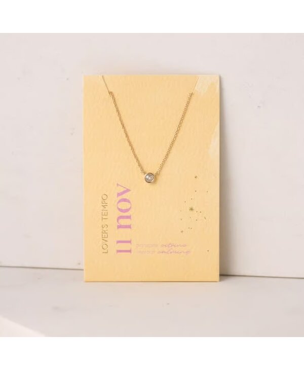 Lovers Tempo Kaleidoscope Birthday Necklace
