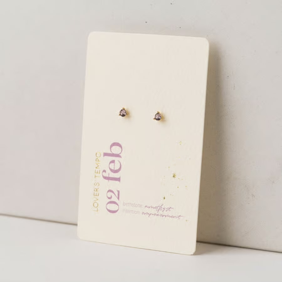 Lovers Tempo Kaleidoscope Birthday Earrings
