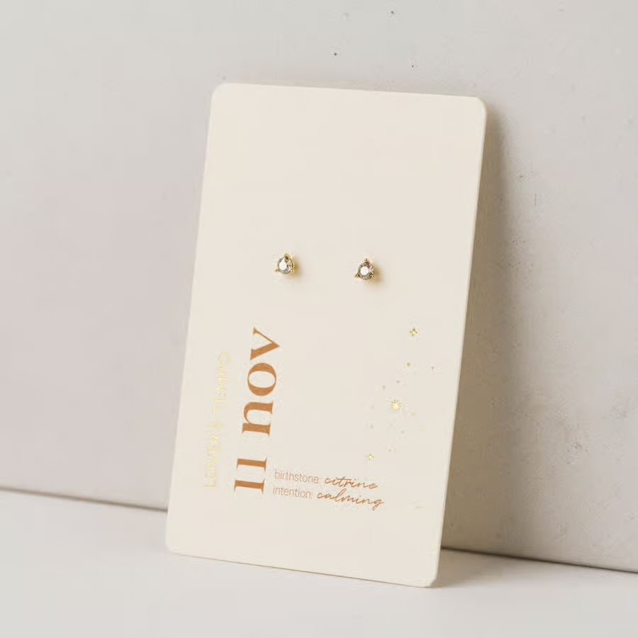 Lovers Tempo Kaleidoscope Birthday Earrings