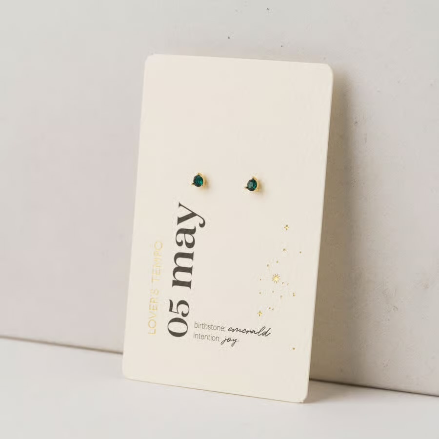 Lovers Tempo Kaleidoscope Birthday Earrings