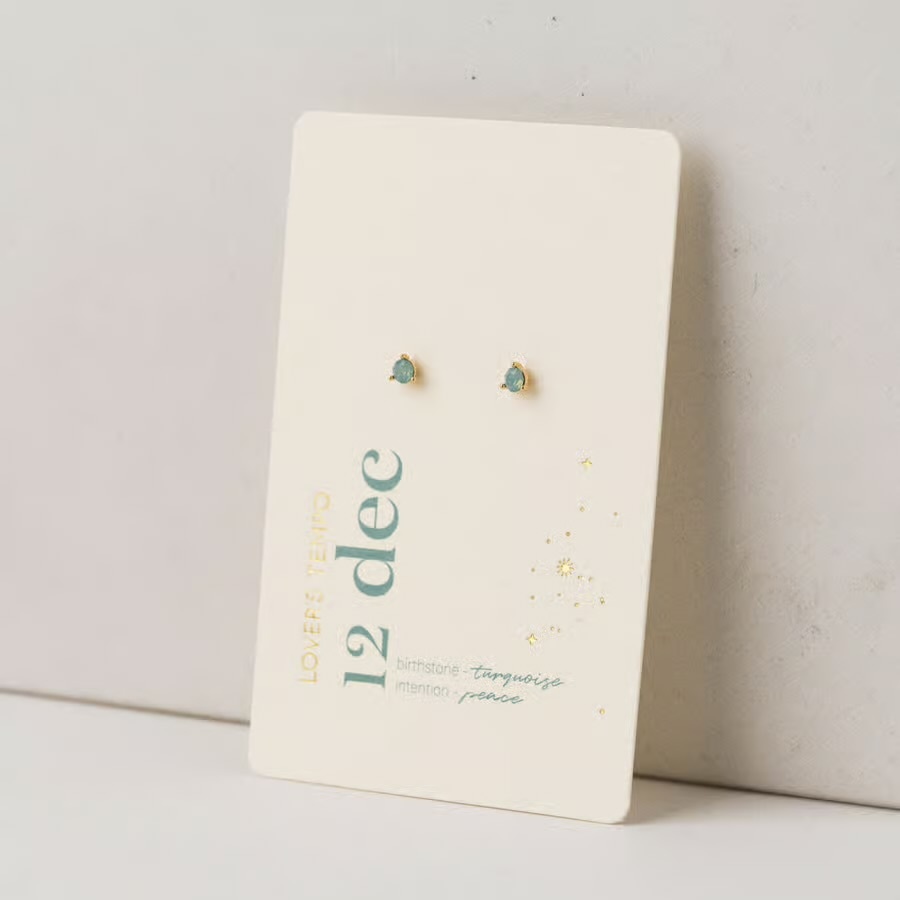 Lovers Tempo Kaleidoscope Birthday Earrings